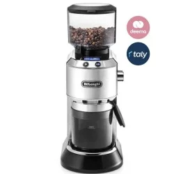 De'Longhi Coffee Grinder with LCD Display - Silver